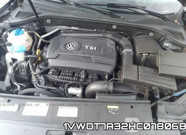 1VWDT7A32HC078068 фото 2