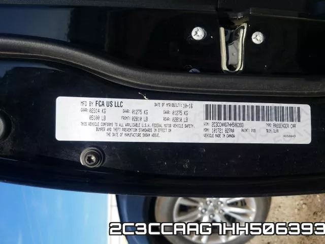 2C3CCAAG7HH506393 фото 2