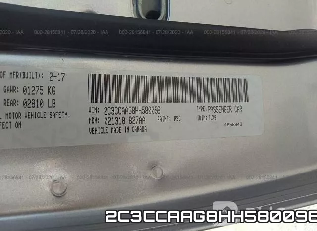 2C3CCAAG8HH580096 фото 10