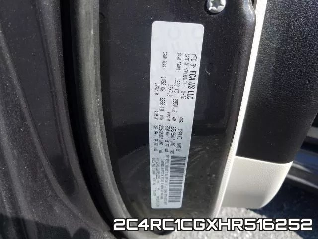 2C4RC1CGXHR516252 фото 2