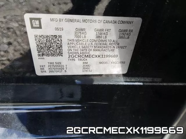 2GCRCMECXK1199669 фото 2