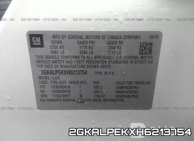 2GKALPEKXH6213754 фото 10