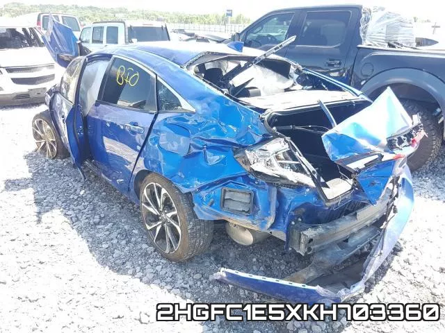 2HGFC1E5XKH703360 фото 4