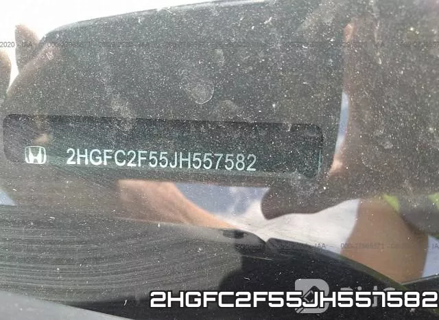 2HGFC2F55JH557582 фото 10