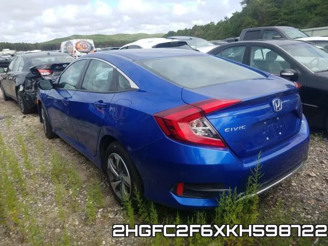 2HGFC2F6XKH598722 фото 4
