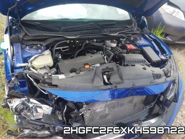 2HGFC2F6XKH598722 фото 8