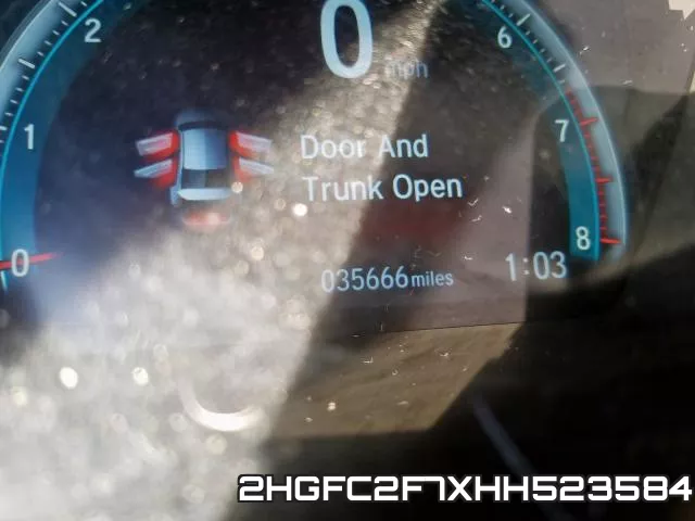 2HGFC2F7XHH523584 фото 9