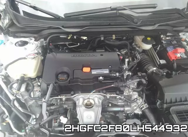 2HGFC2F80LH544932 фото 2