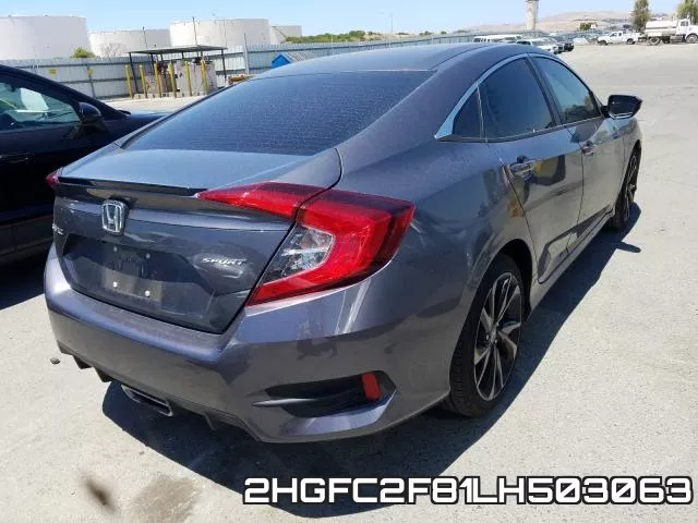 2HGFC2F81LH503063 фото 5