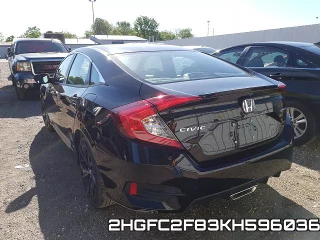2HGFC2F83KH596036 фото 4
