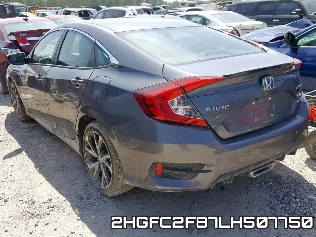 2HGFC2F87LH507750 фото 4