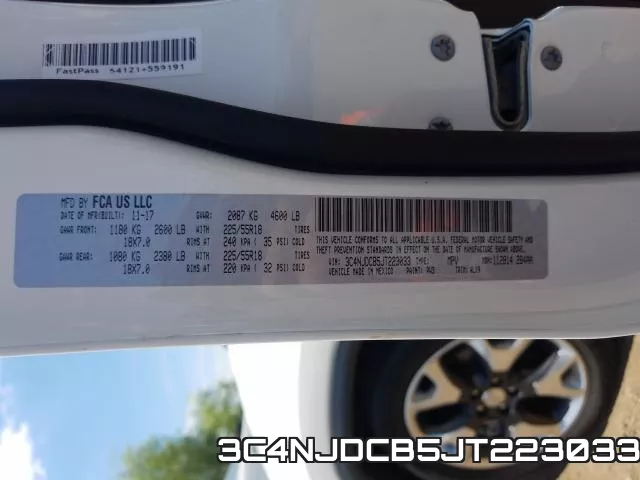 3C4NJDCB5JT223033 фото 2