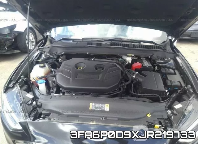 3FA6P0D9XJR219733 фото 2