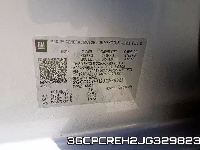 3GCPCREH2JG329823 фото 2