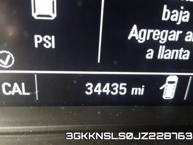 3GKKNSLS0JZ228763 фото 9