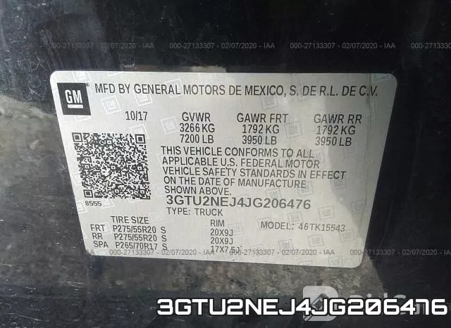 3GTU2NEJ4JG206476 фото 10