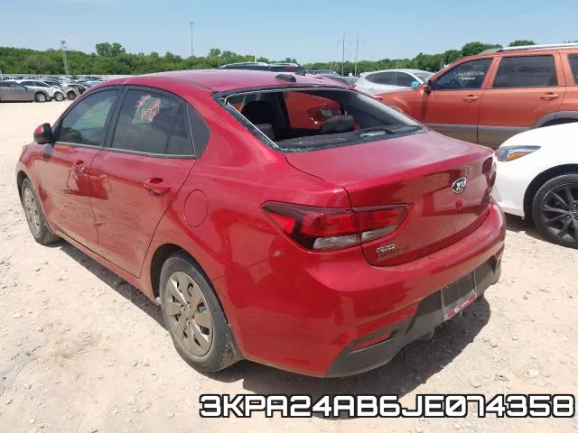 3KPA24AB6JE074358 фото 4