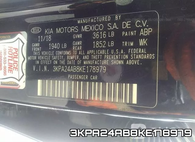 3KPA24AB8KE178979 фото 10