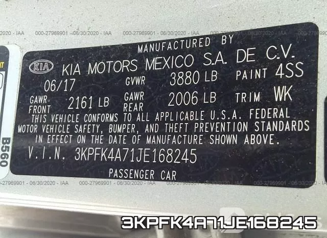 3KPFK4A71JE168245 фото 10