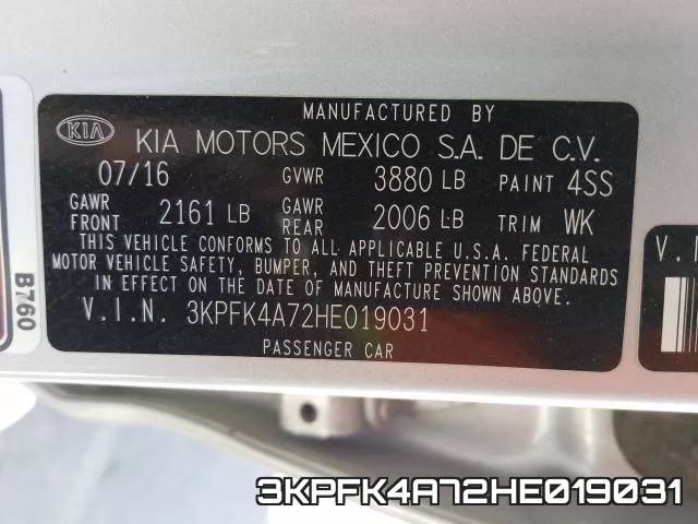 3KPFK4A72HE019031 фото 2