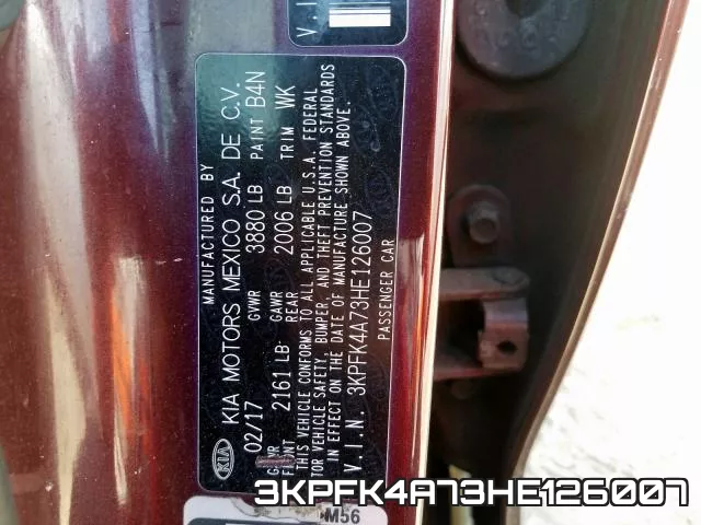 3KPFK4A73HE126007 фото 2