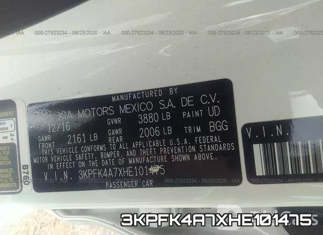 3KPFK4A7XHE101475 фото 10