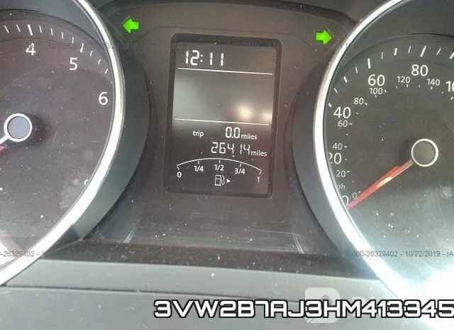 3VW2B7AJ3HM413345 фото 8