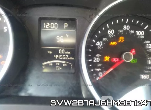 3VW2B7AJ6HM387047 фото 8