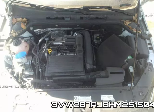 3VW2B7AJ8HM251504 фото 2