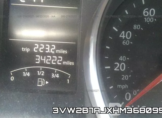 3VW2B7AJXHM368095 фото 8