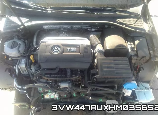 3VW447AUXHM035652 фото 2
