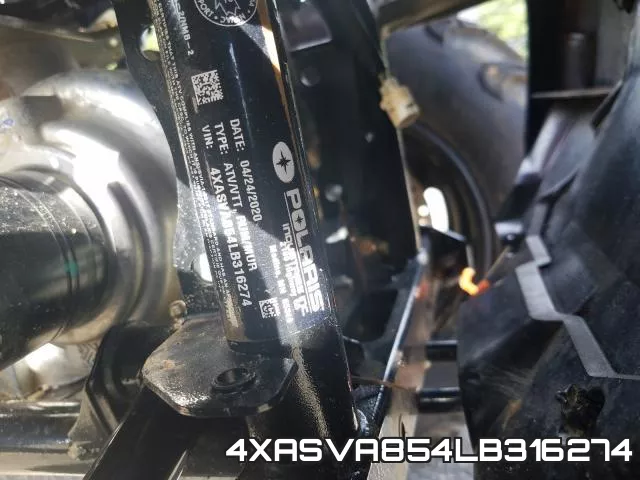 4XASVA854LB316274 фото 2
