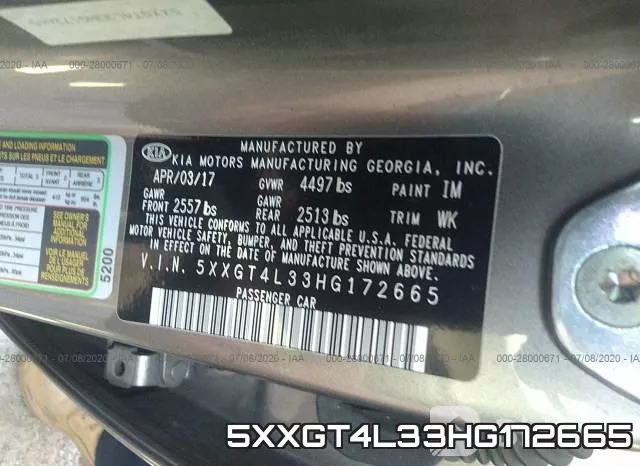 5XXGT4L33HG172665 фото 10