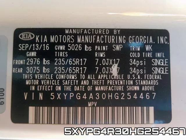 5XYPG4A30HG254467 фото 2