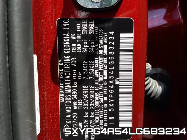 5XYPG4A54LG683234 фото 2