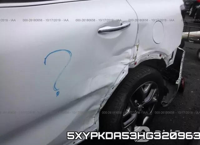 5XYPKDA53HG320963 фото 7