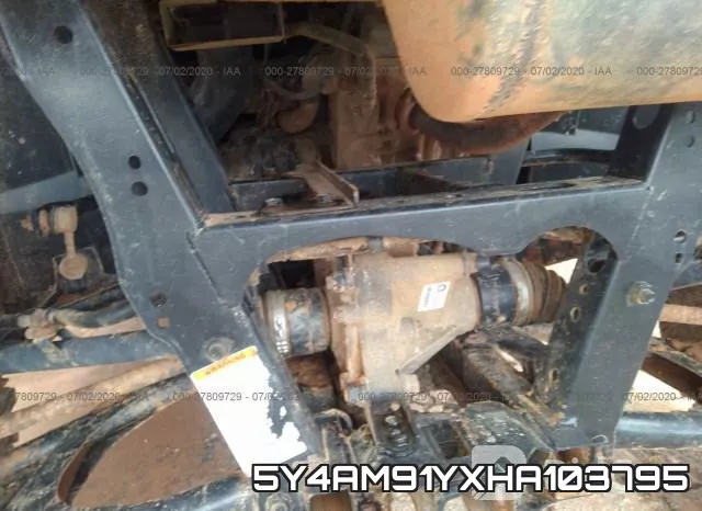 5Y4AM91YXHA103795 фото 2
