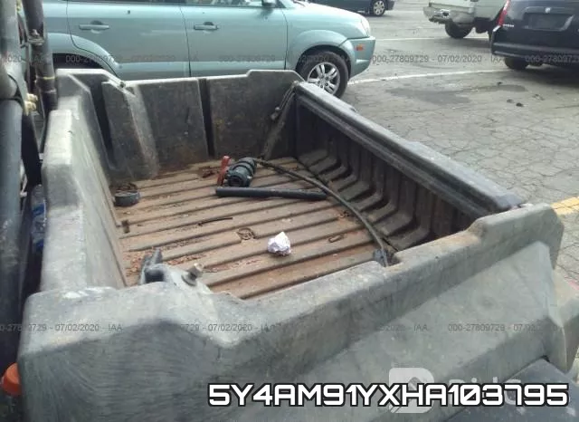 5Y4AM91YXHA103795 фото 9