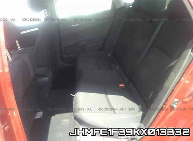 JHMFC1F39KX013332 фото 9