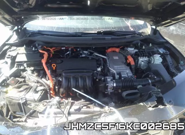 JHMZC5F16KC002685 фото 2
