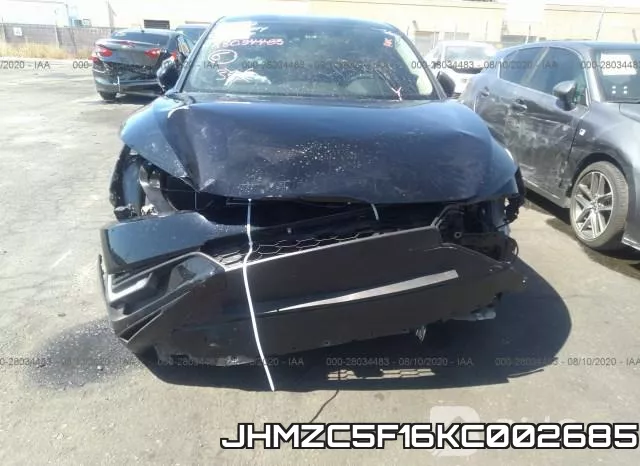 JHMZC5F16KC002685 фото 7