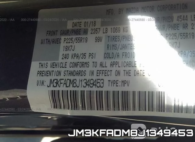 JM3KFADM8J1349453 фото 10
