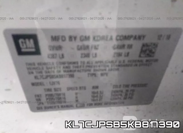 KL7CJPSB5KB817390 фото 10