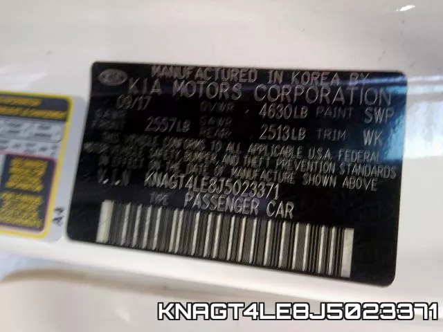 KNAGT4LE8J5023371 фото 2
