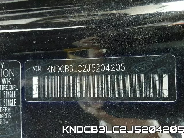 KNDCB3LC2J5204205 фото 2