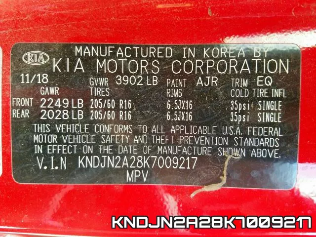 KNDJN2A28K7009217 фото 2