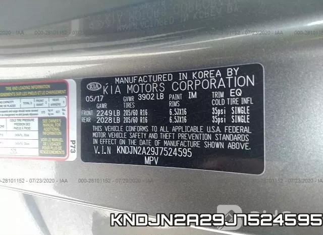 KNDJN2A29J7524595 фото 10