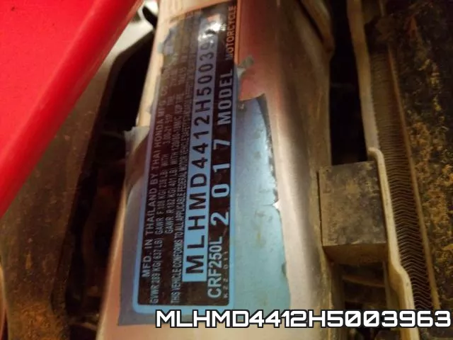 MLHMD4412H5003963 фото 2