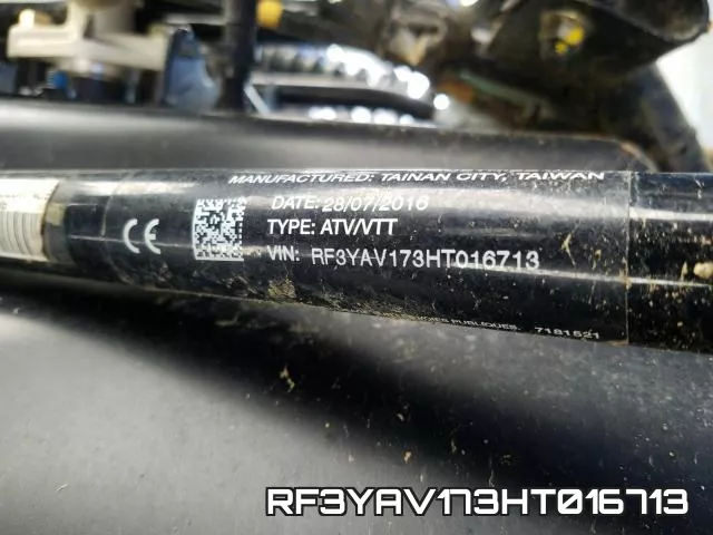 RF3YAV173HT016713 фото 2