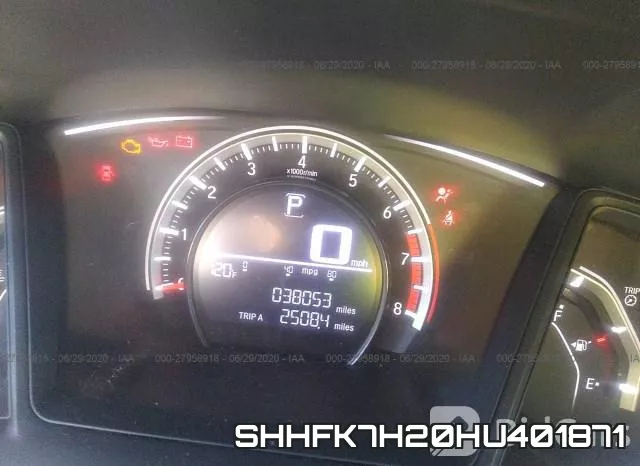 SHHFK7H20HU401871 фото 8